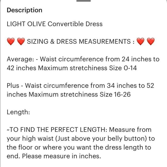 Olive Green Convertible Dress - Picture 5 of 8